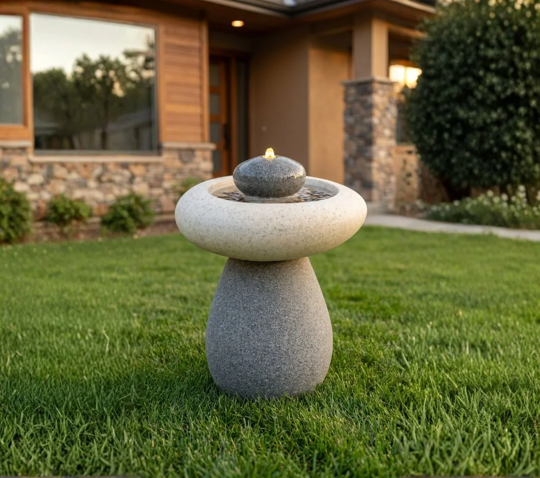 Zen Pebble Fountain