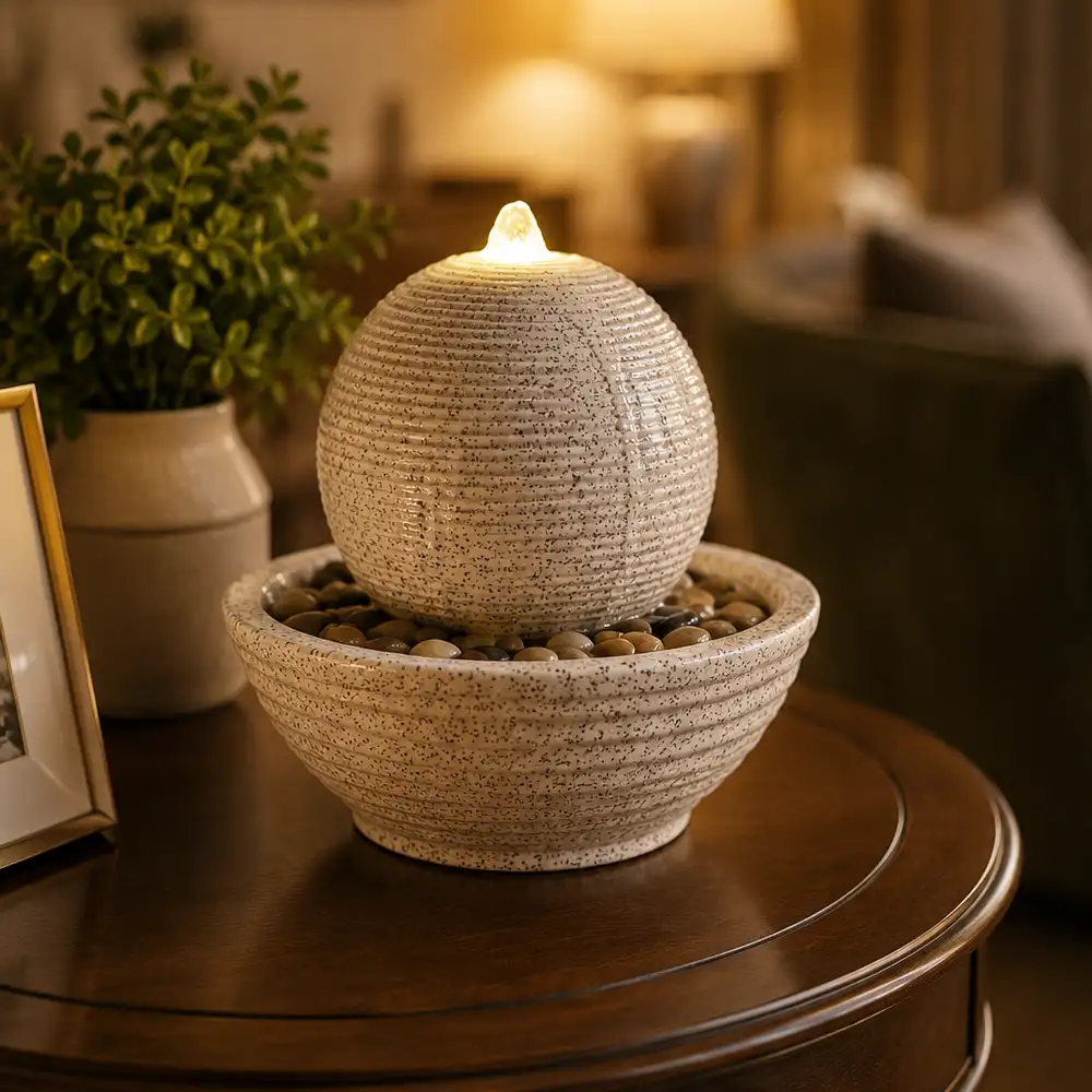 Table Top Sphere Fountain