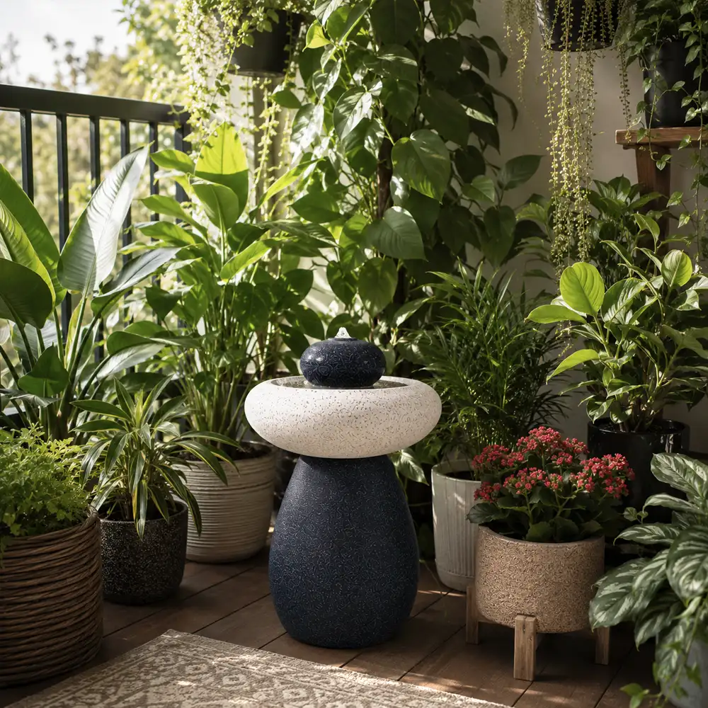 Zen Pebble Fountain