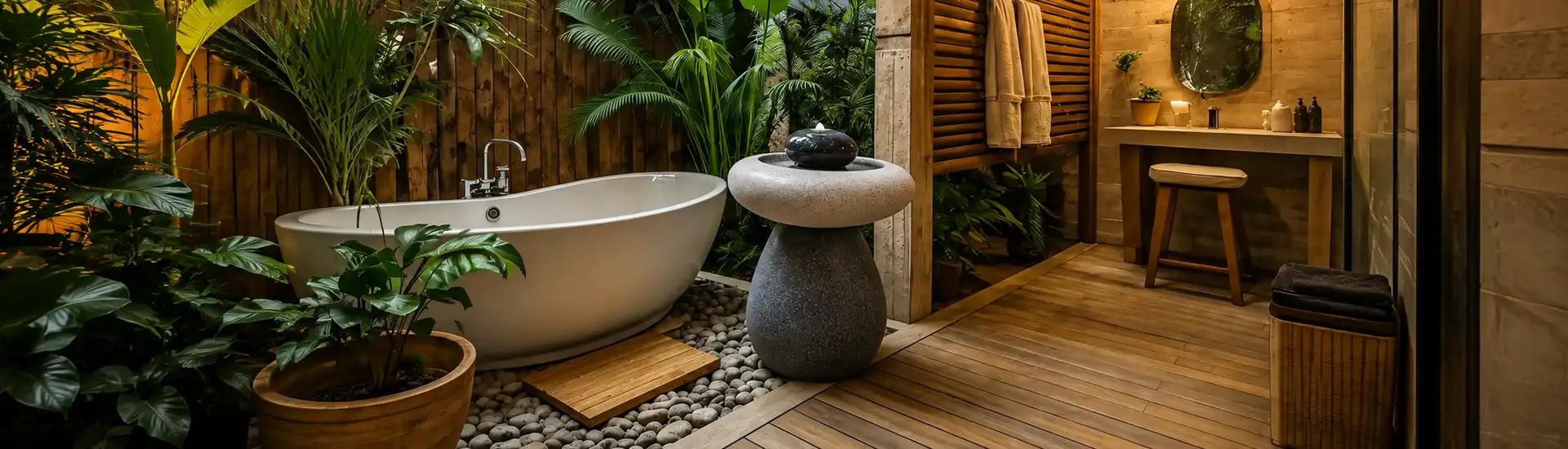 Zen Pebble Fountain